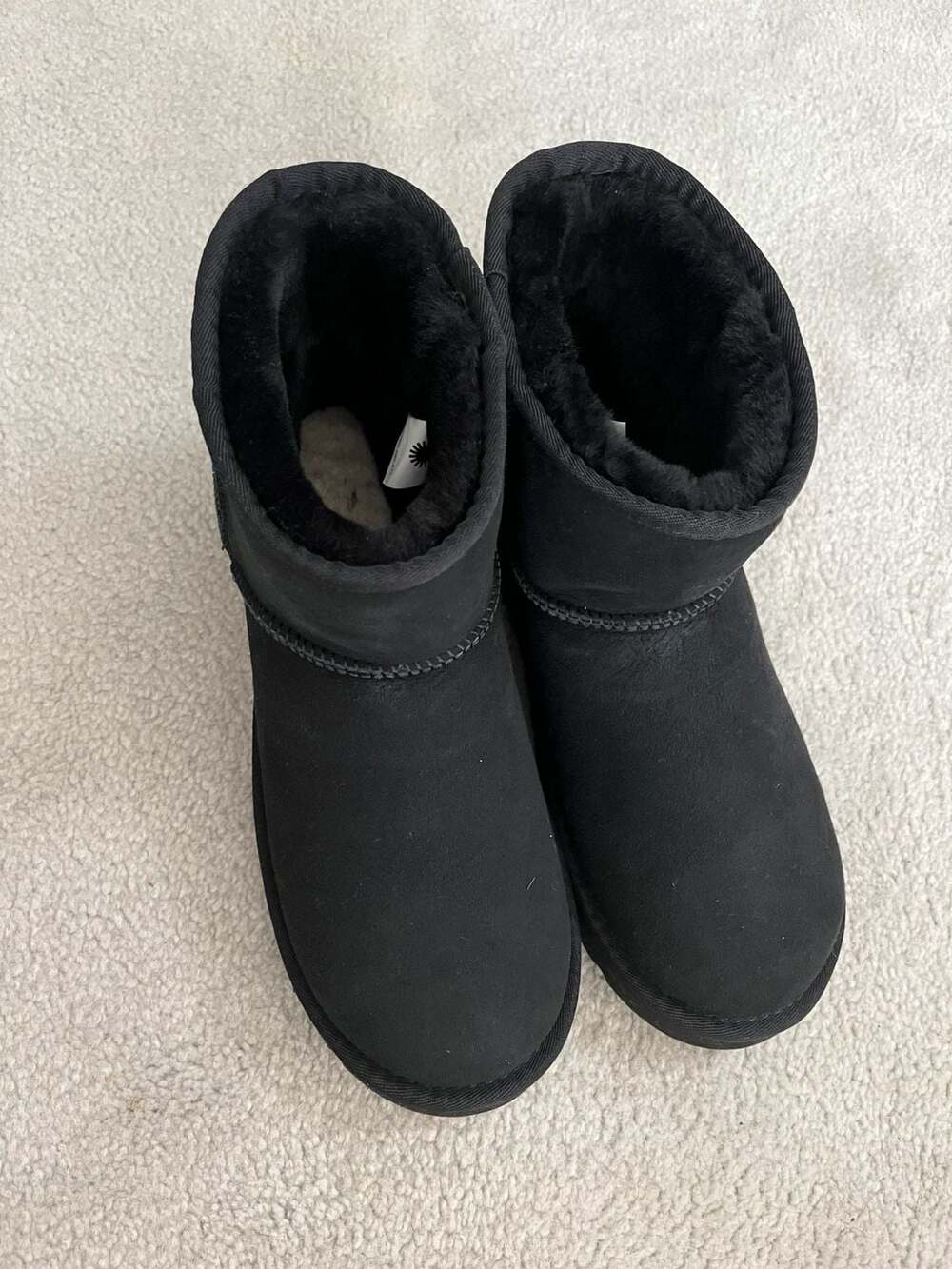 UGG Classic Mini II Boot Size 12 Black